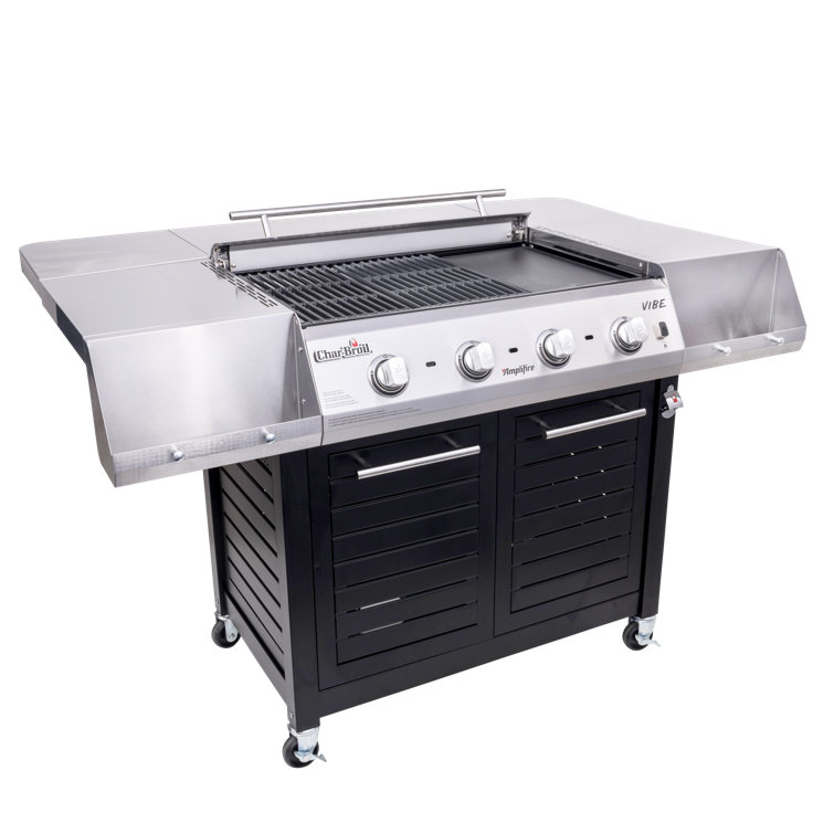 CharBroil Char Broil Vibe 535 Liquid Propane Gas Grill Griddle